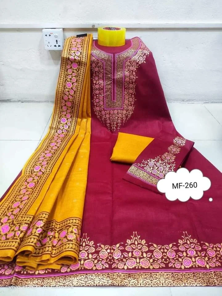 আনস্টিজ স্ক্রিন প্রিন্ট থ্রি-পিস-3300