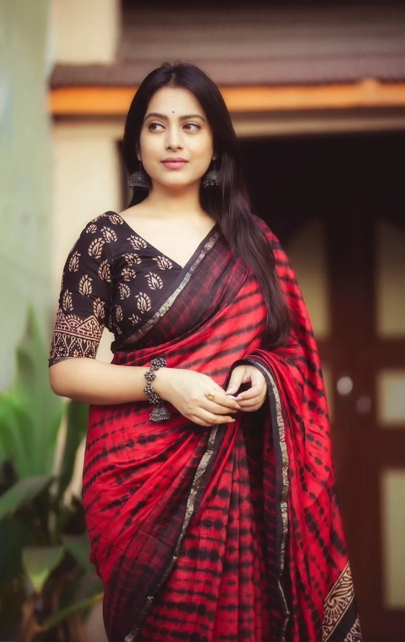 Chanduri Silk Sharee-23140