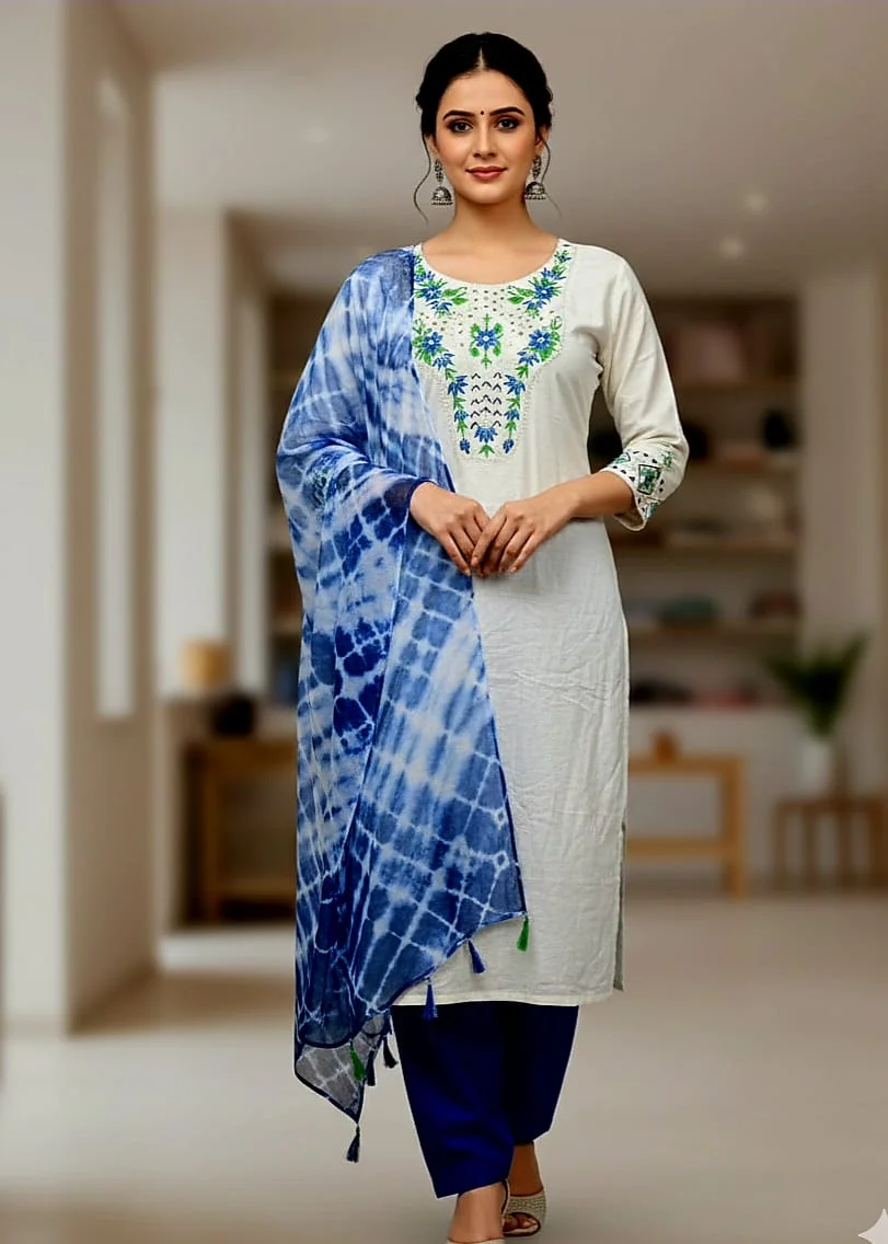 unstitched Three Piece-26677