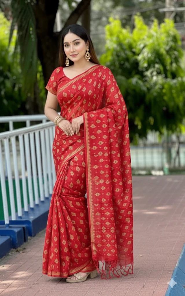 Arong Cotton Sharee-23889