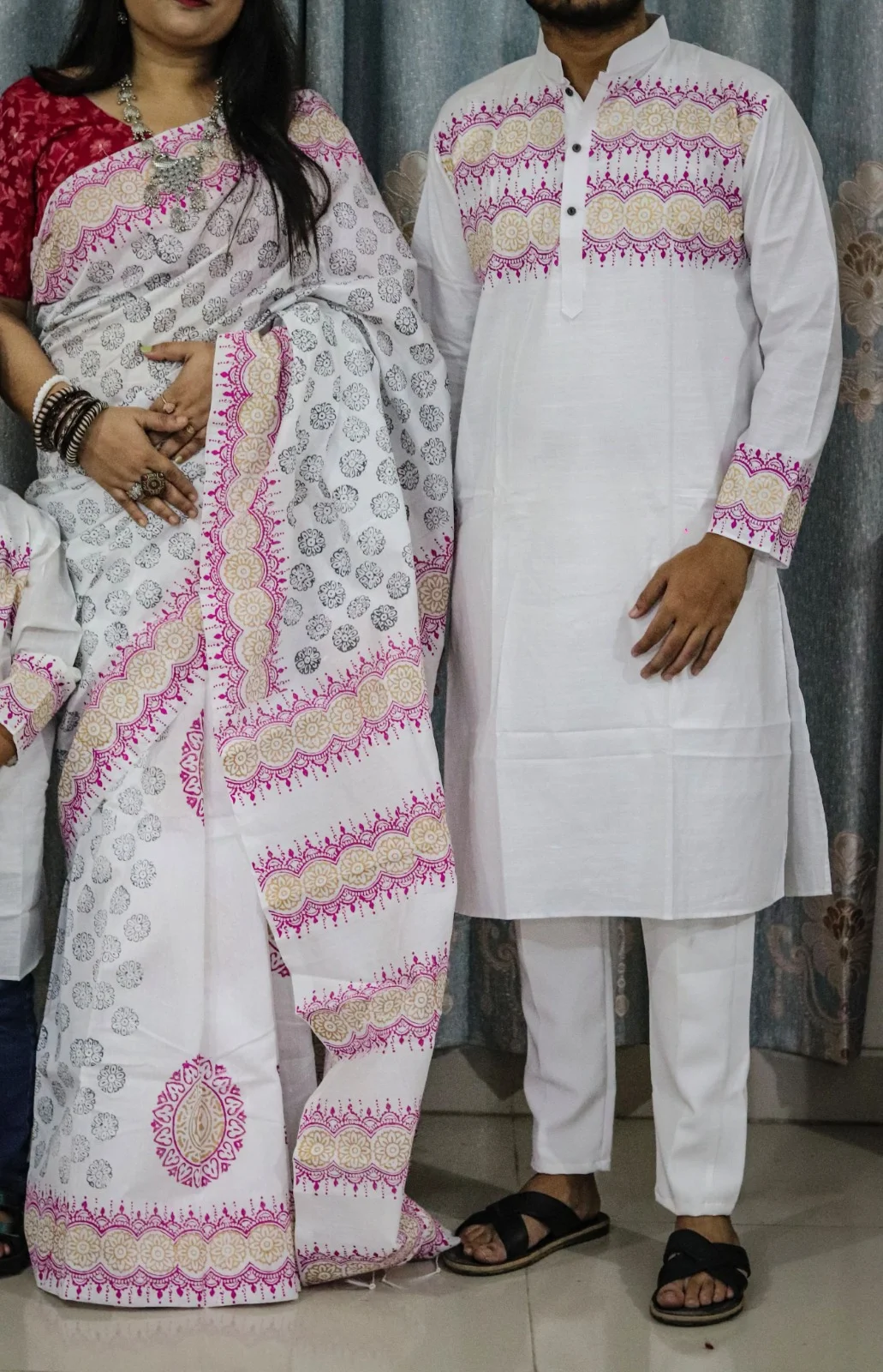 Sharee Panjabi Couple Set-21863