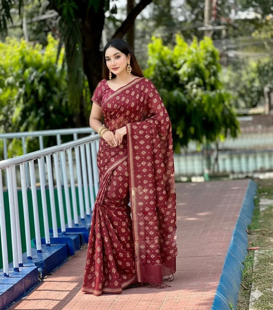 Arong Cotton Sharee-23891