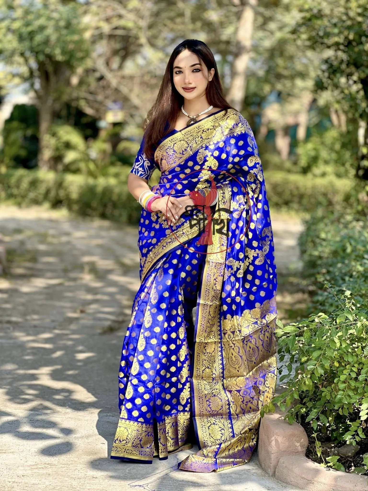 সিল্ক কাতান শাড়ি-16474