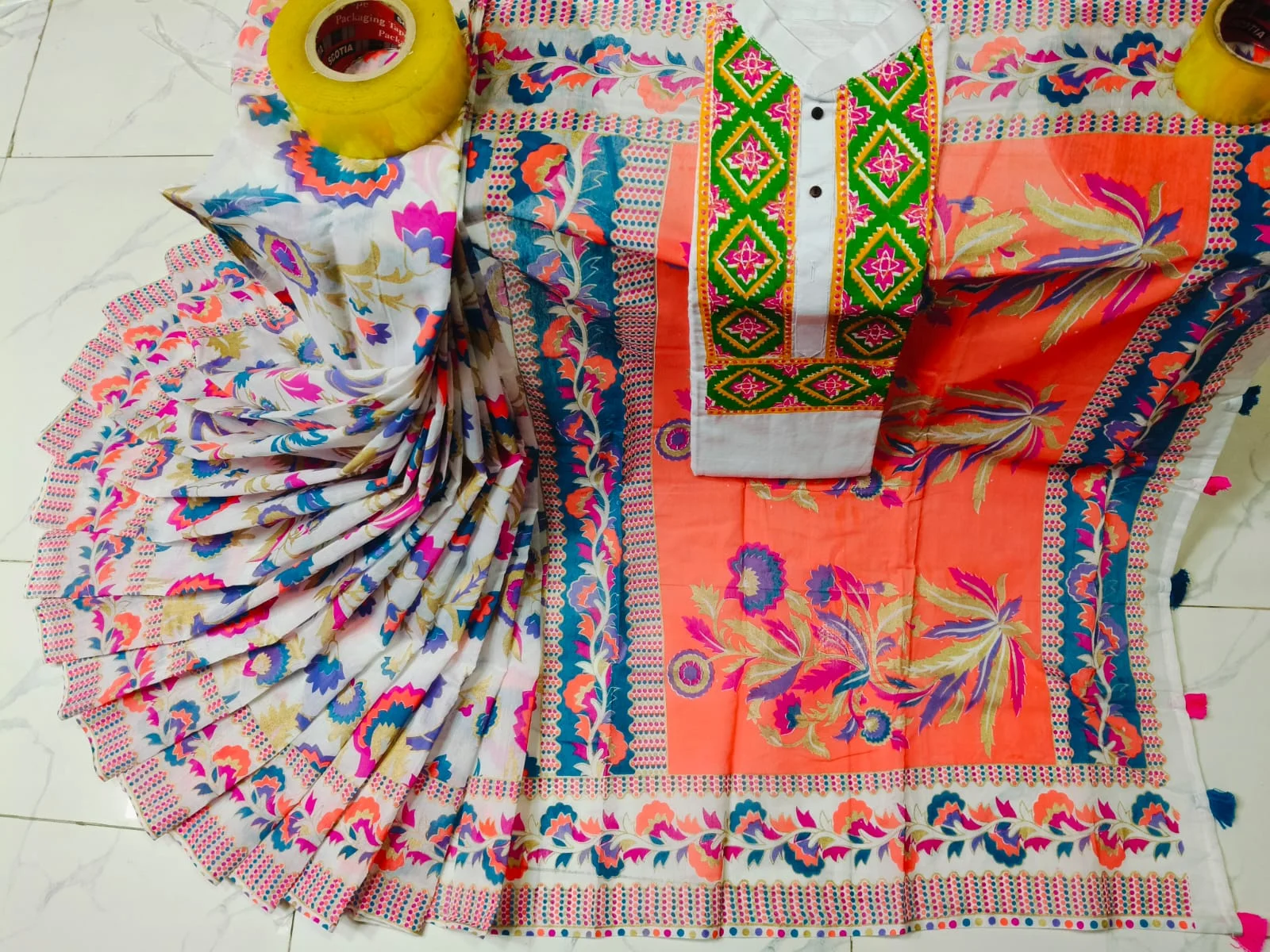 Sharee Panjabi Couple Set-21874