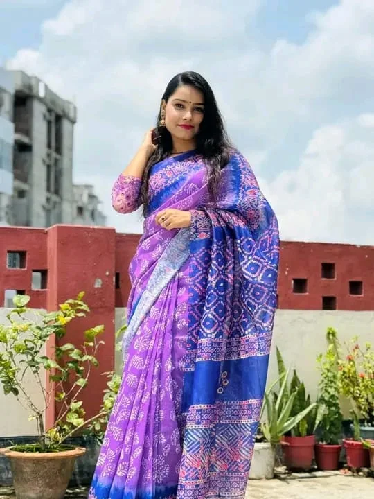 Chanderi silk sharee-22373