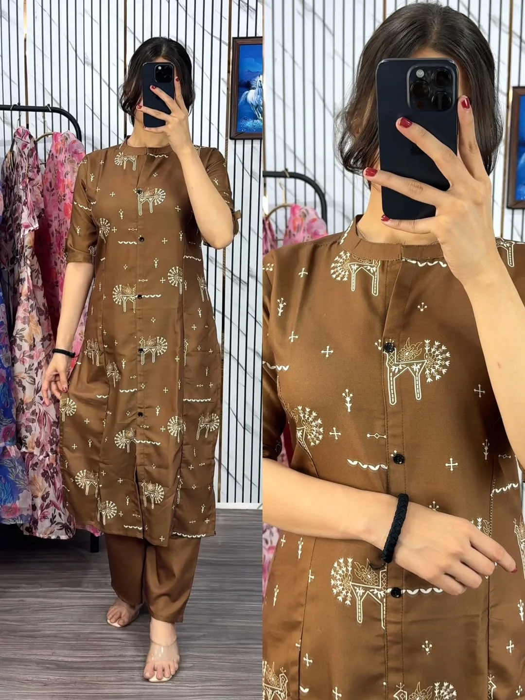 Readymade Two Piece Kurti-27475
