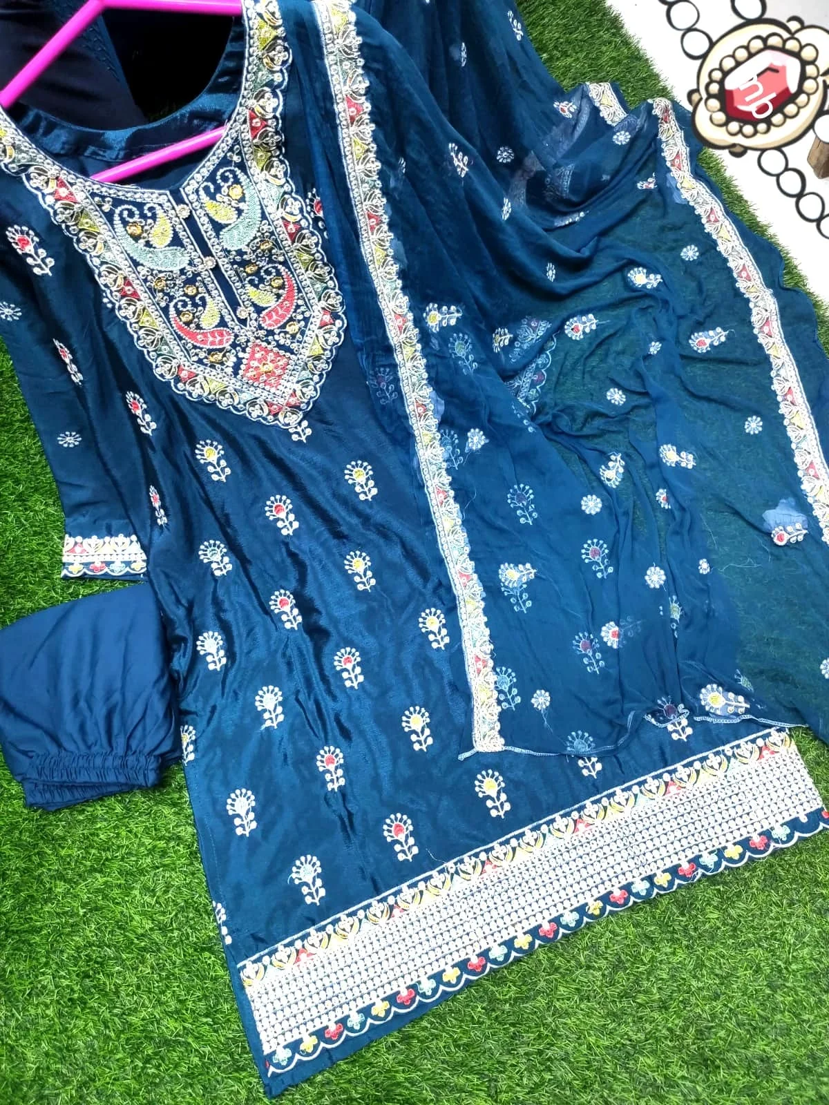 রেডিমেড থ্রি পিস-12164