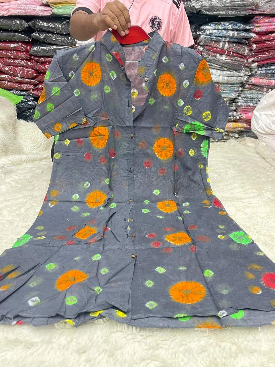 Batik Kurti 1 pcs-9872