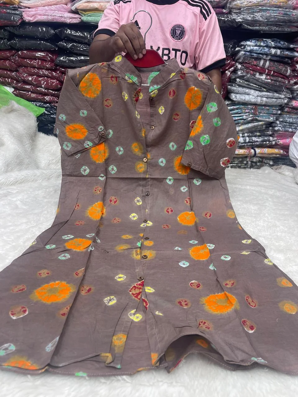 Batik Kurti 1 pcs-9871