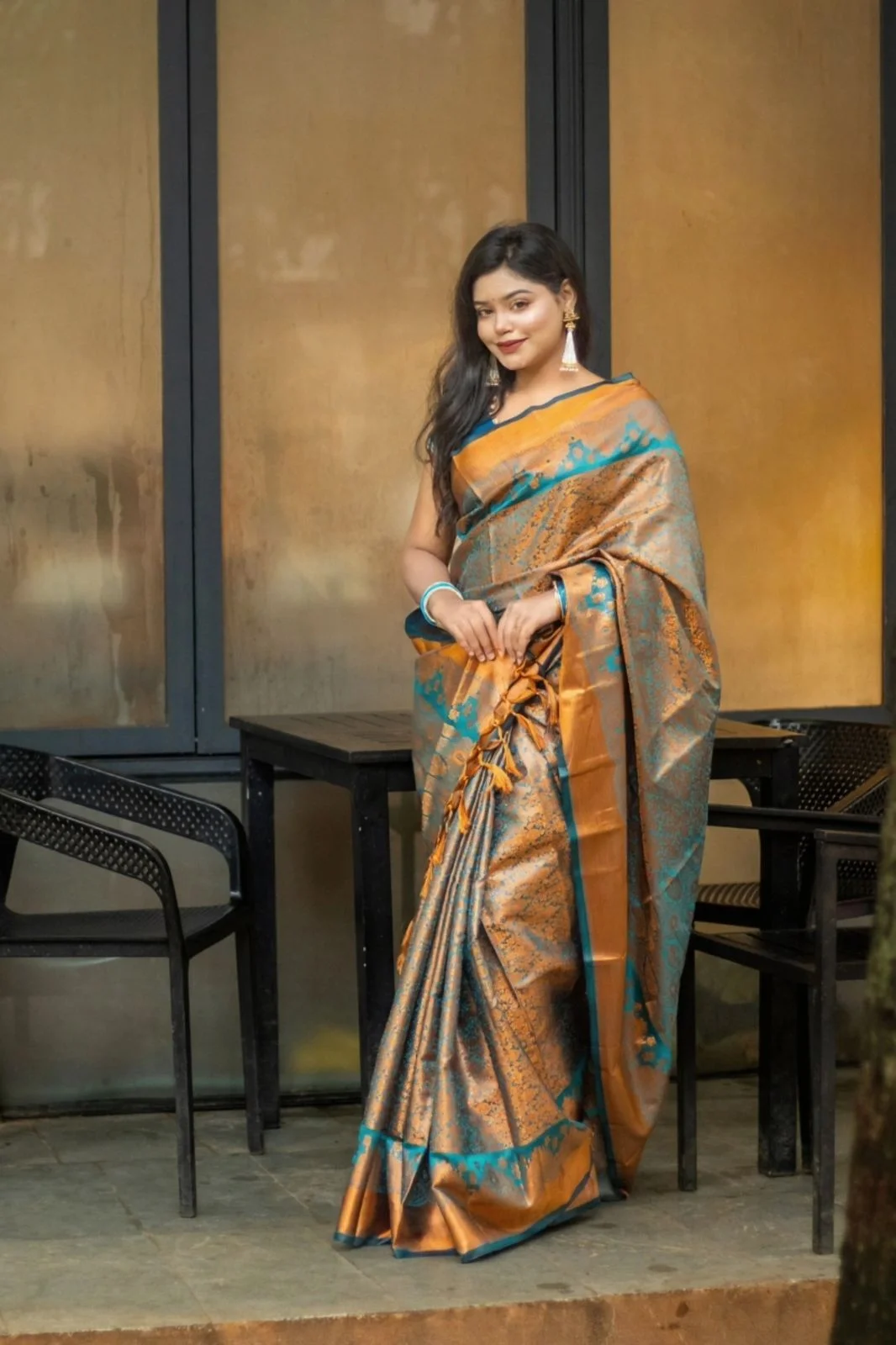 Kanjivaram katan Sharee-23616