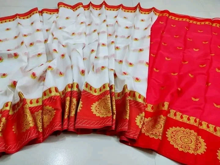 Soft silk katan sharee-17630