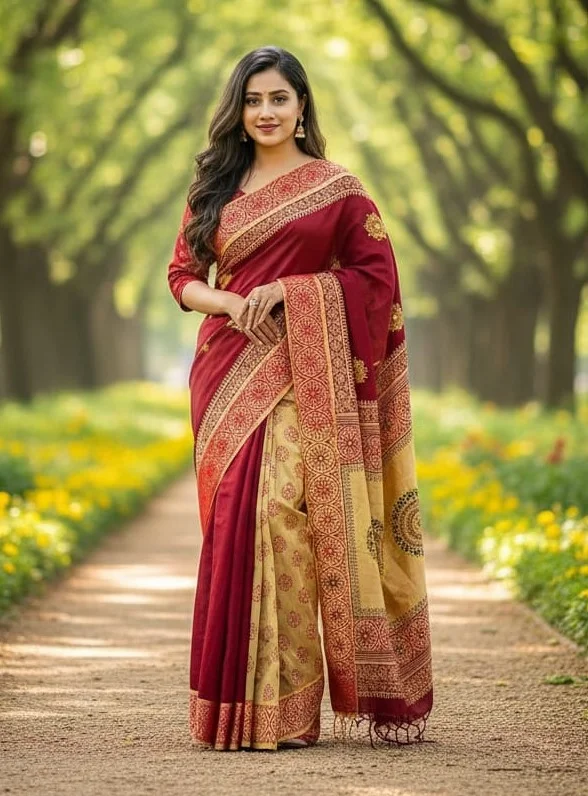 Premium Dhupiyan Silk Sharee-24817