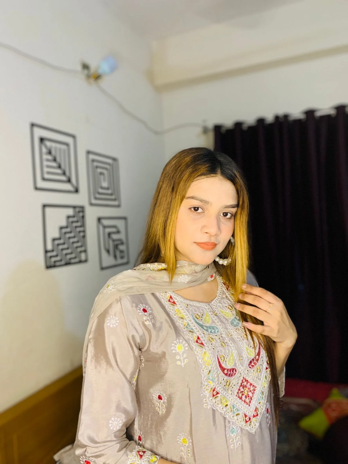 রেডিমেড থ্রি পিস-12159