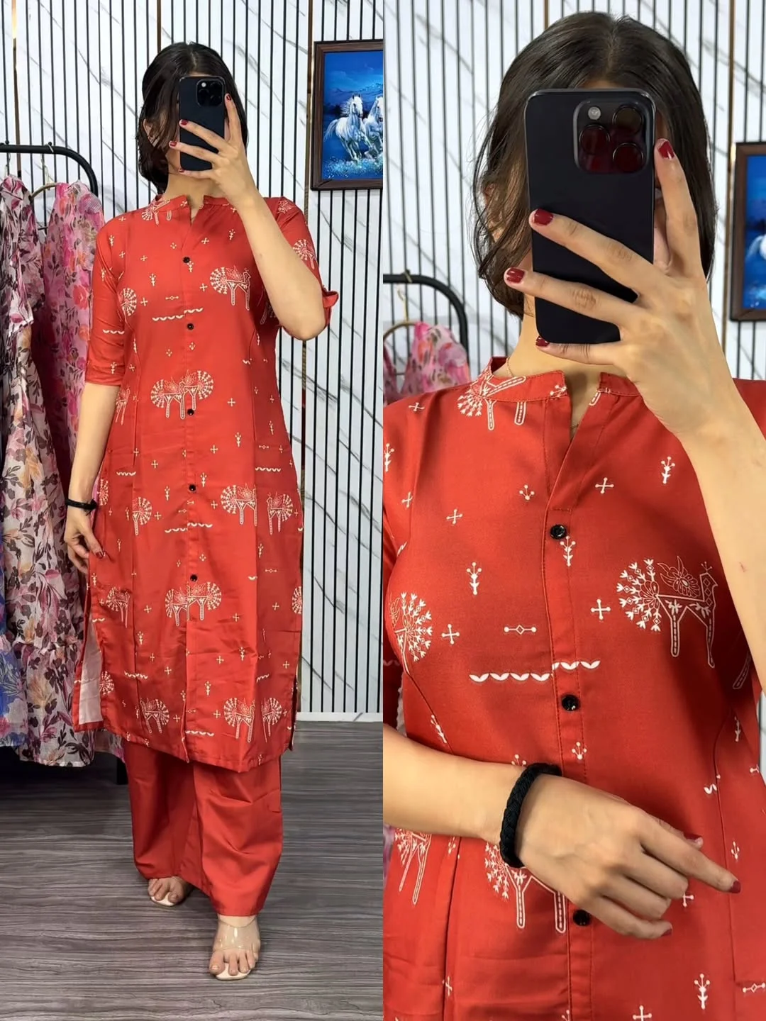 Readymade Two Piece Kurti-27474