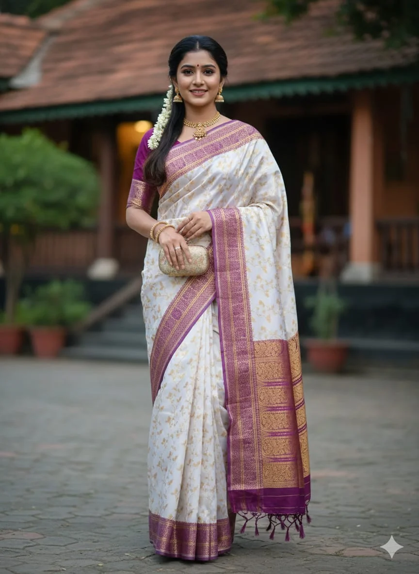 Kashmeri Katan Saree-25515