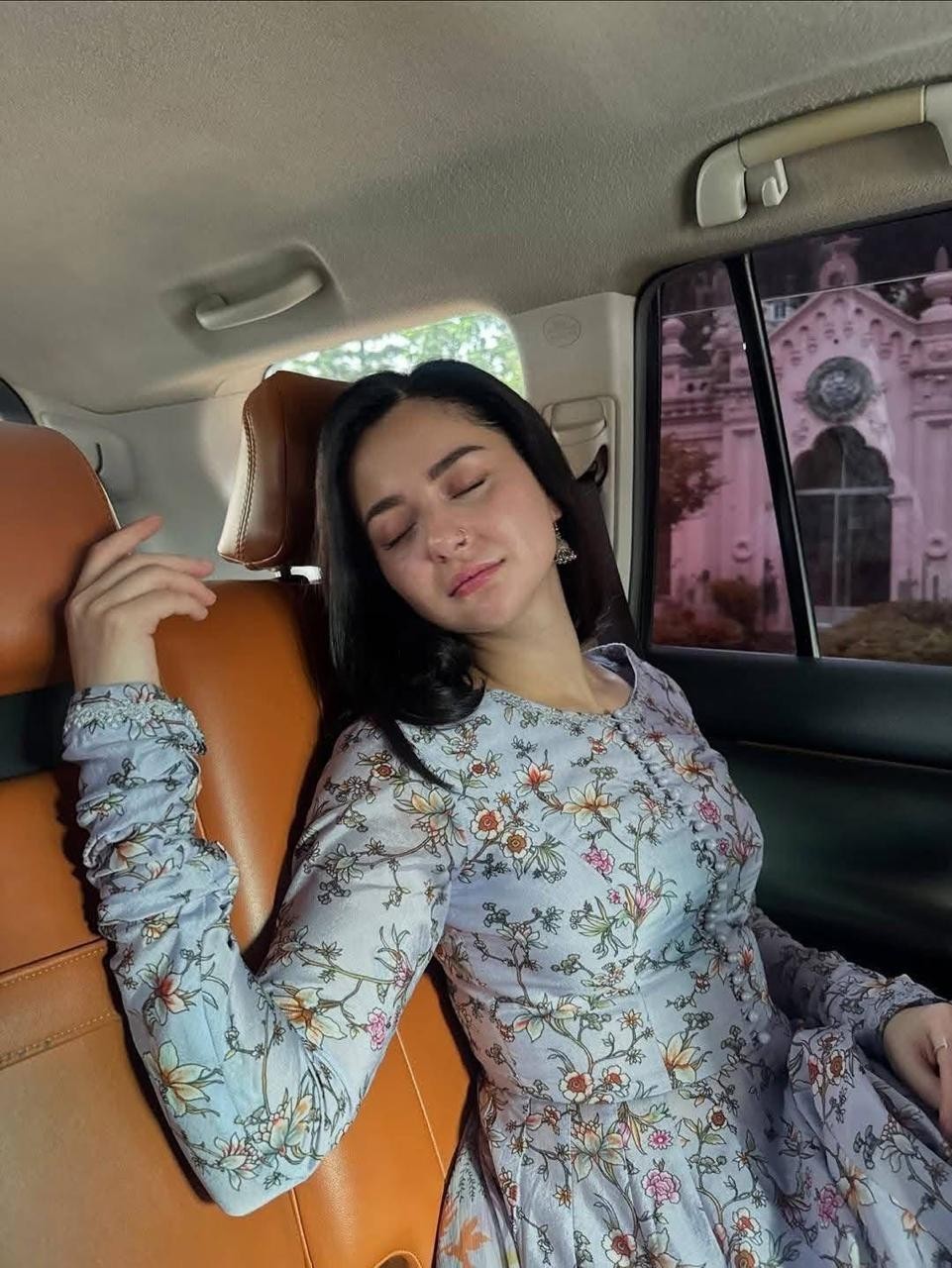 Hania Amir Inspired Digital Print Three Piece